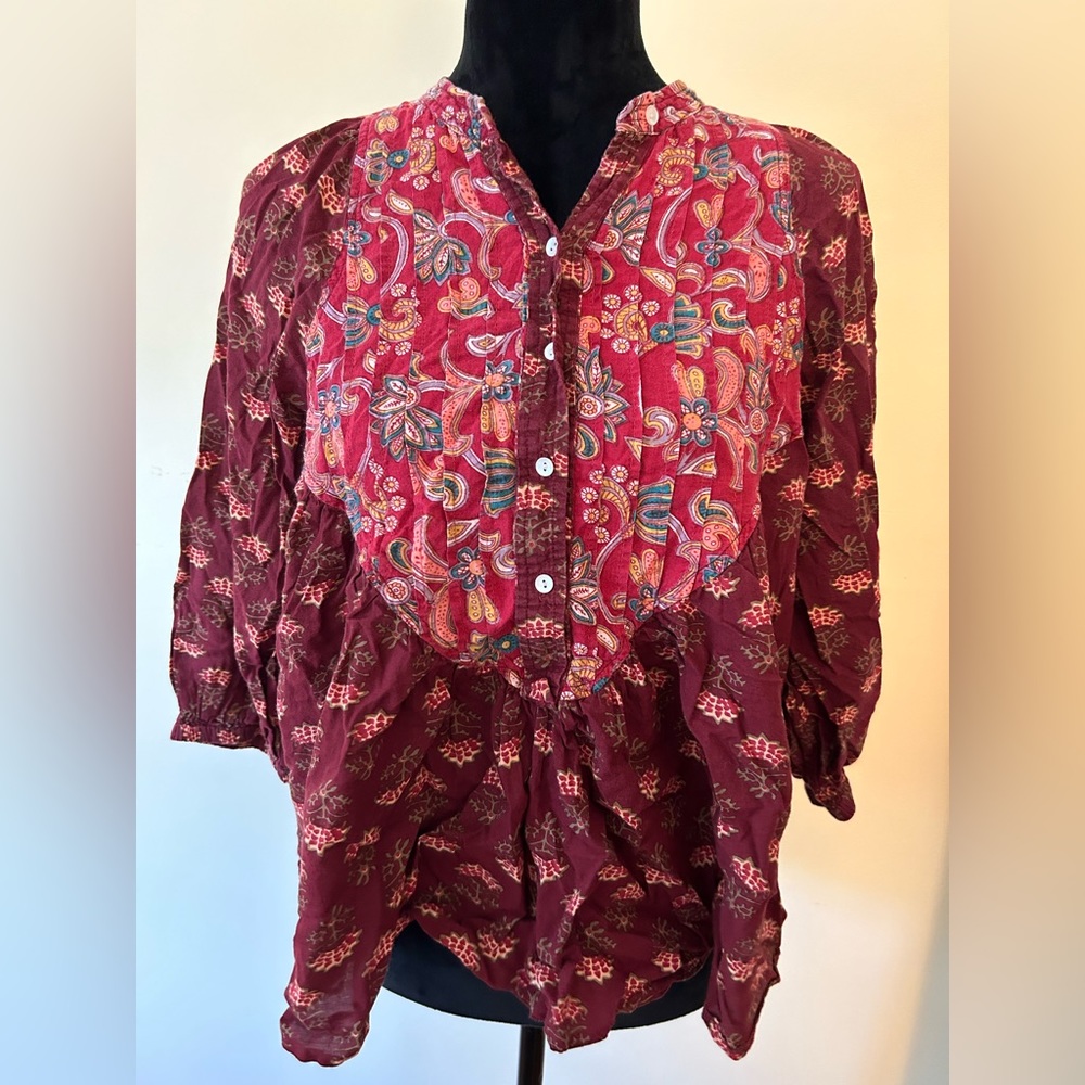 Flowery Blouse